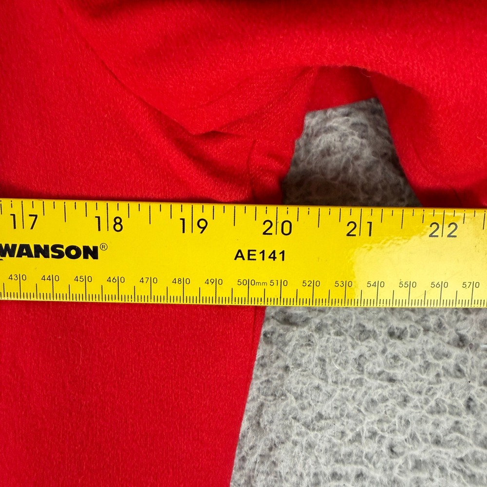 Vintage Pendleton Blazer Womens L Red 100% Virgin Wool Made USA Jacket Classic - Picture 7 of 13